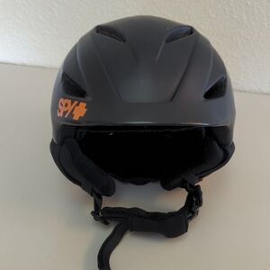 SPY Black Ski/Snowboard Helmet